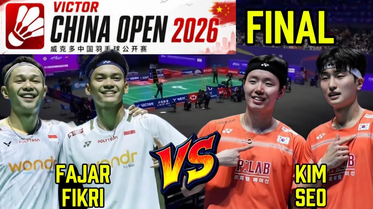 Juara Lagi 🎉🎉 Fajar Alfian/Sohibul Fikri VS Kim Won Ho/Seo Seung Jae  | FINAL China Open 2026