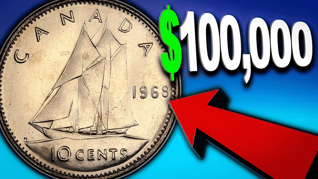 1969 LARGE DATE DIME - THE MOST VALUABLE CANADIAN DIME IN CIRCULATION!!