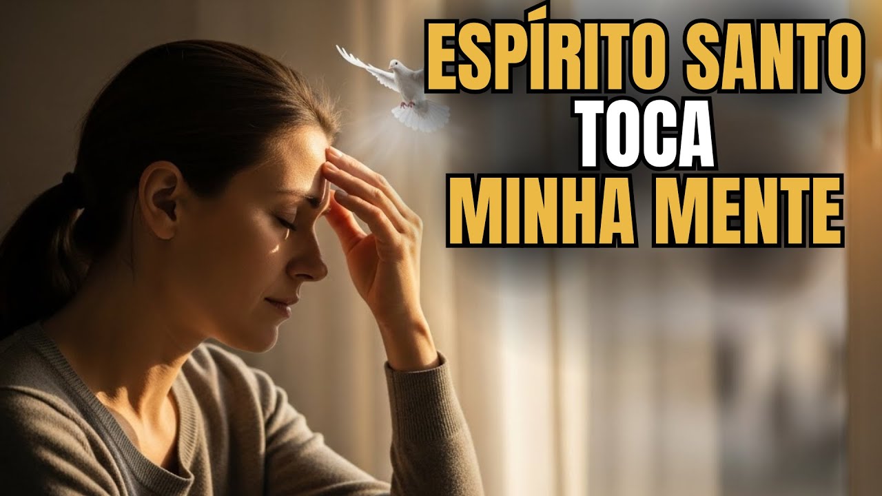 Quando a ANSIEDADE destrói sua PAZ, esta ORAÇÃO faz o ESPÍRITO SANTO tocar sua mente e te ACALMAR.
