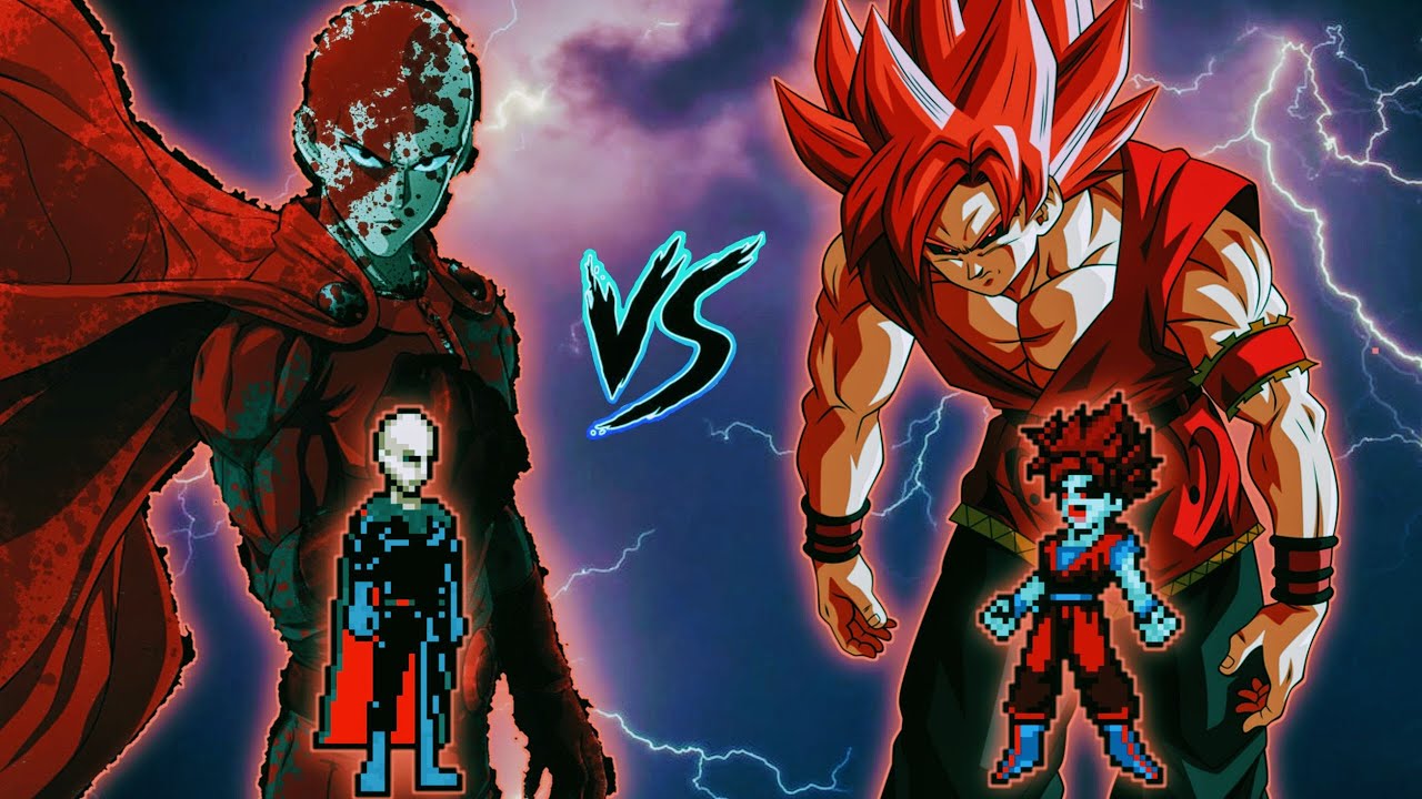 Evil Saitama OP (New) VS Goku Terror Final in Jump Force Mugen