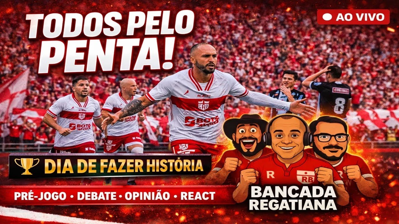 🚨 DIA DE DECISÃO! ASA x CRB | O PENTA HISTÓRICO DO GALO ESTÁ EM JOGO! 🔴⚪