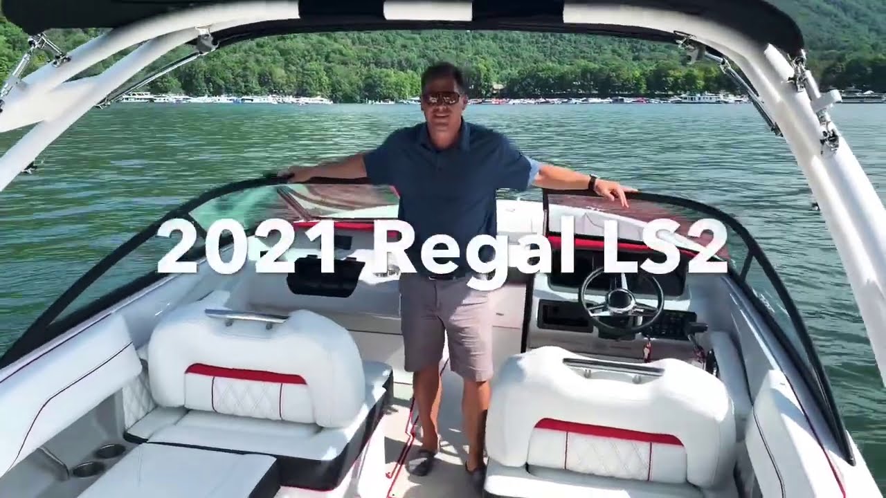 Regal LS2 Bowrider V6 280 SX, Walkthrough & Lake Test @ Raystown Lake