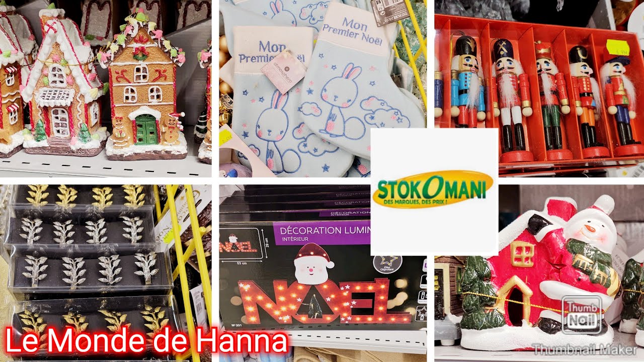 STOKOMANI ARRIVAGE 25-10 DÉCORATION DE NOËL 🎄