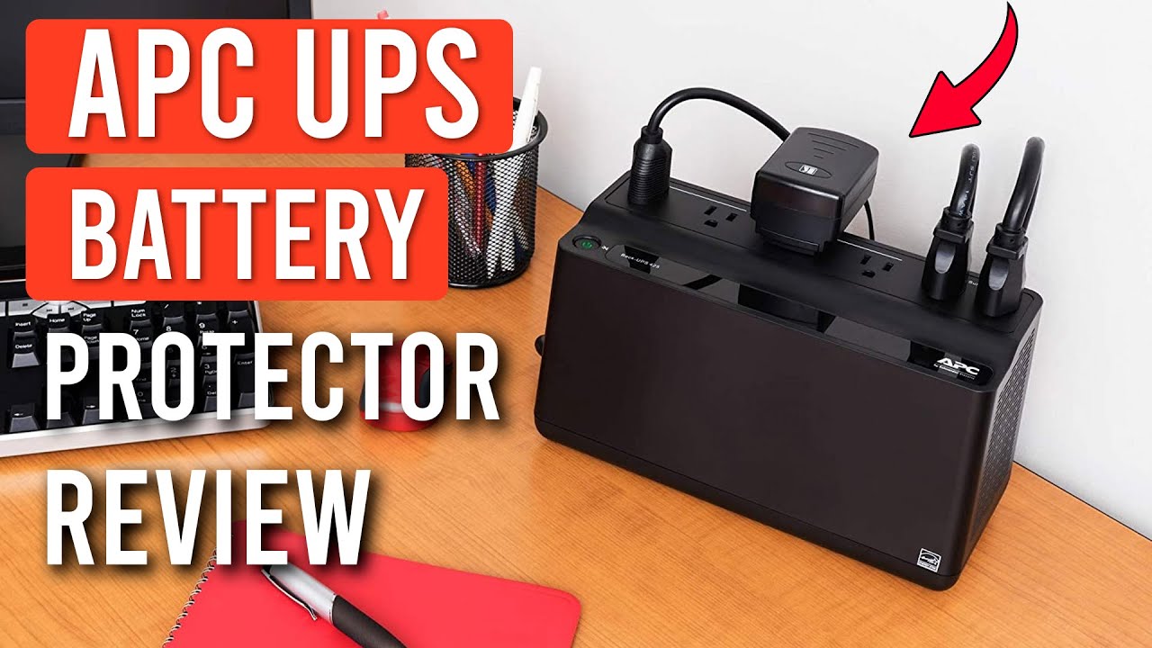 APC UPS Battery Backup Surge Protector Review - Protect Your Electronics!