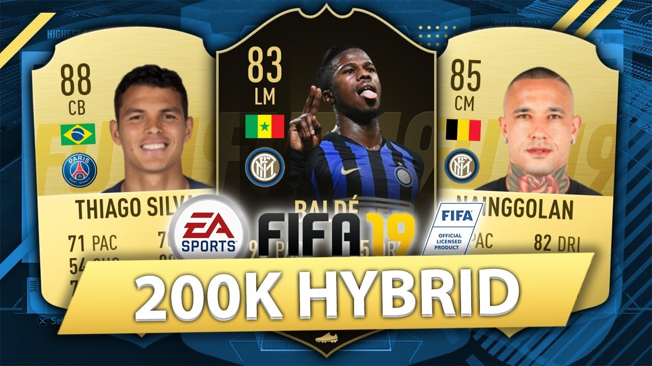 UNBEATABLE 200K HYBRID w/ INFORM BEAST! FIFA 19 SQUAD BUILDER