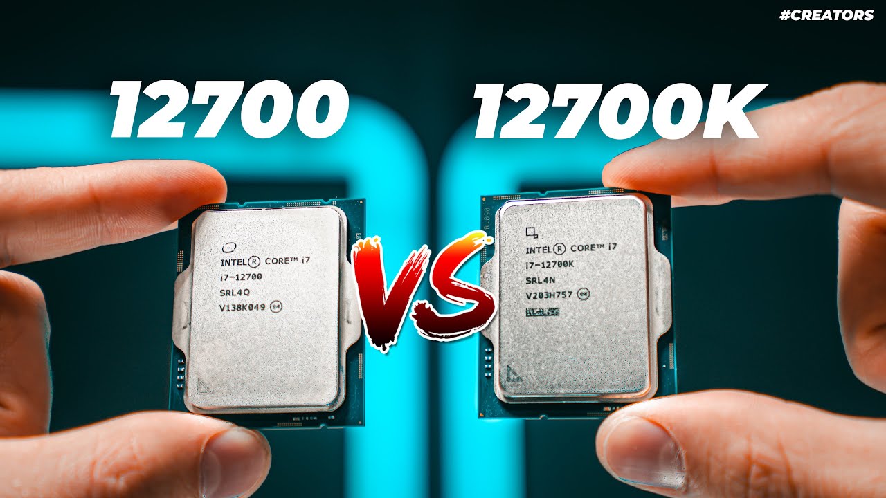 Intel i7 12700 vs 12700k - Is the 'K' version worth it over the 'non-K' ?