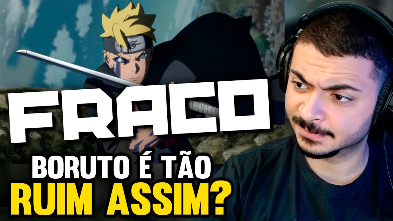 KAMUZ REAGE: BORUTO DETURPOU NARUTO? 😨 | QUADRO EM BRANCO