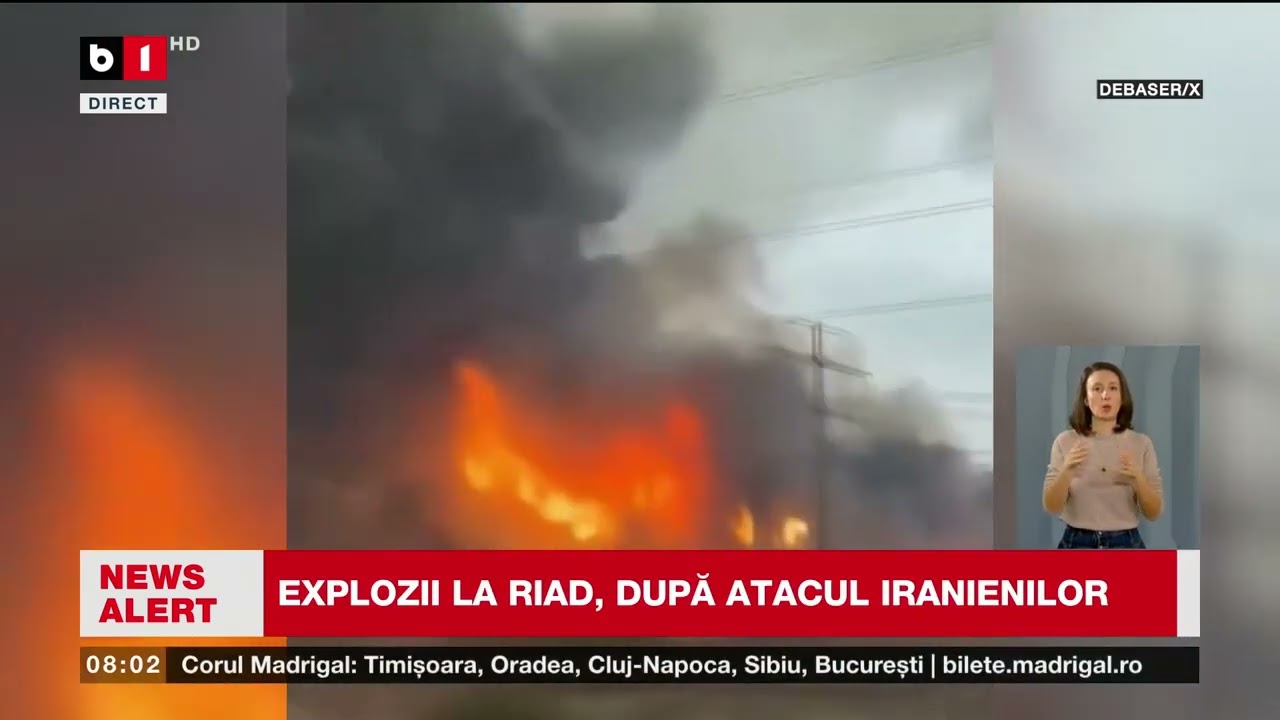 RĂZBOI ÎN ORIENTUL MIJLOCIU  IRANUL SE RĂZBUNĂ  RAFINĂRII DIN ȚĂRILE VECINE, LOVITE_Știri B1TV