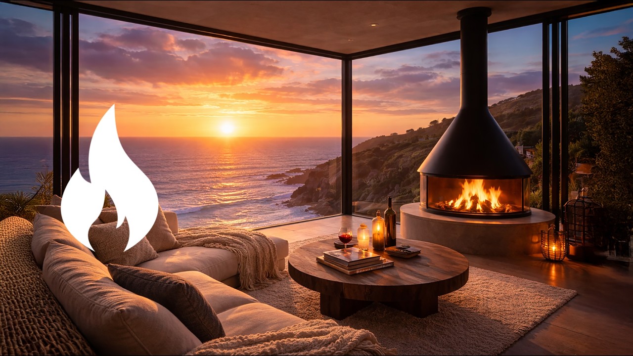 Fireplace Sounds 2 Hours 🔥 Crackling Fire for Sleep, Relaxation & Stress Relief
