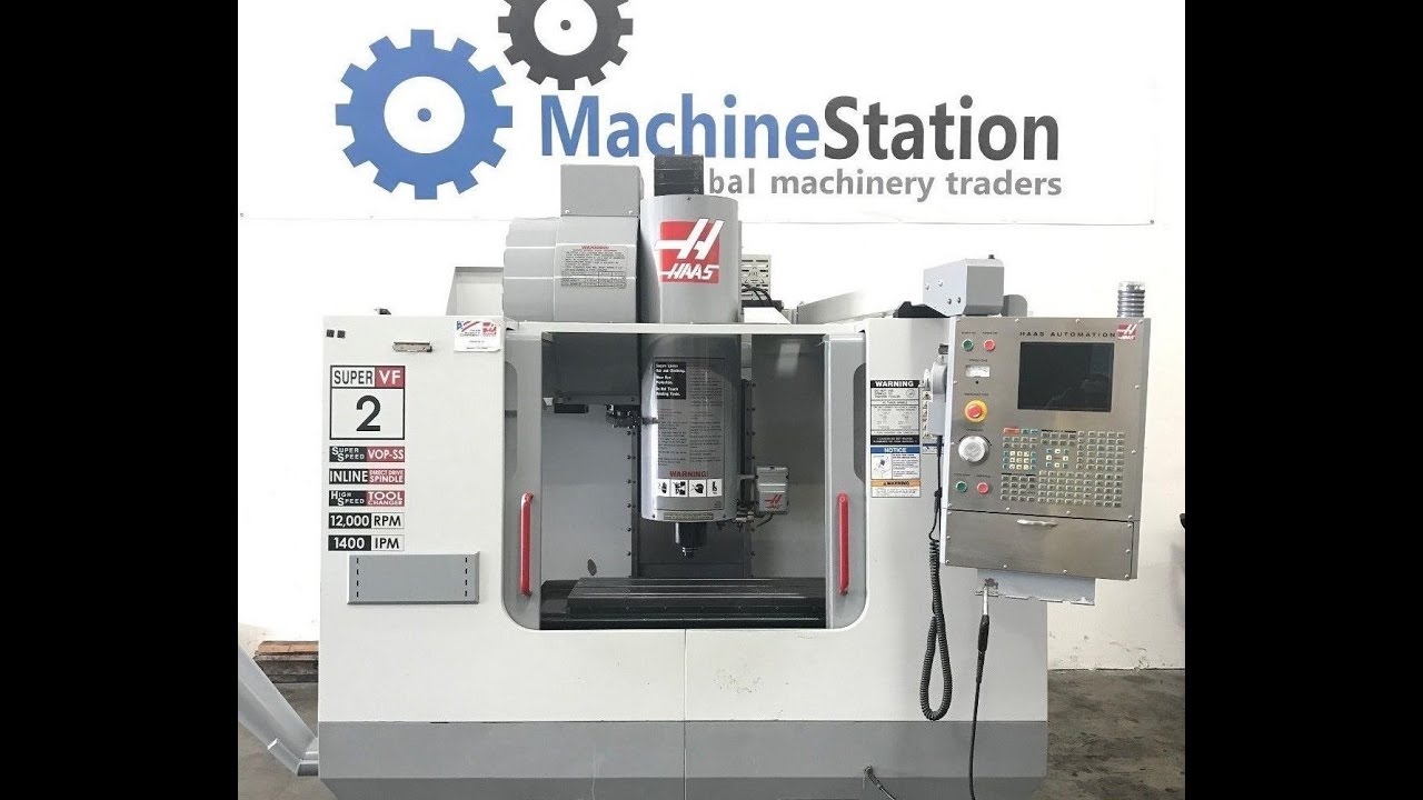 HAAS VF-2SS VMC 4th AXIS READY