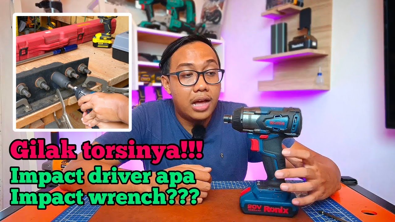 lah kok enak!!! impact driver Ronix 8906K