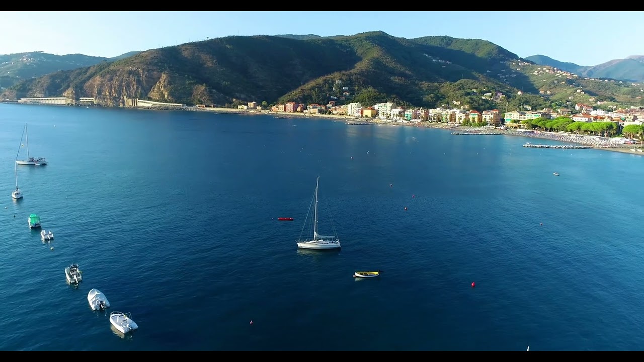 GOLFO DEL TIGULLIO (LIGURIA-ITALY) - BY DRONE 4K 60FPS