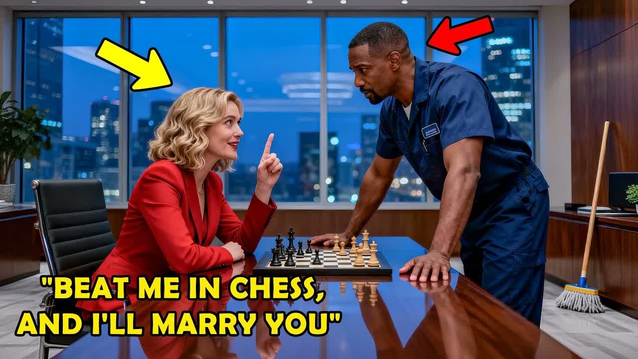 “Beat Me in Chess and I’ll Marry You,” Smirked the CEO, A Single Dad Beat Her in 3 Moves…