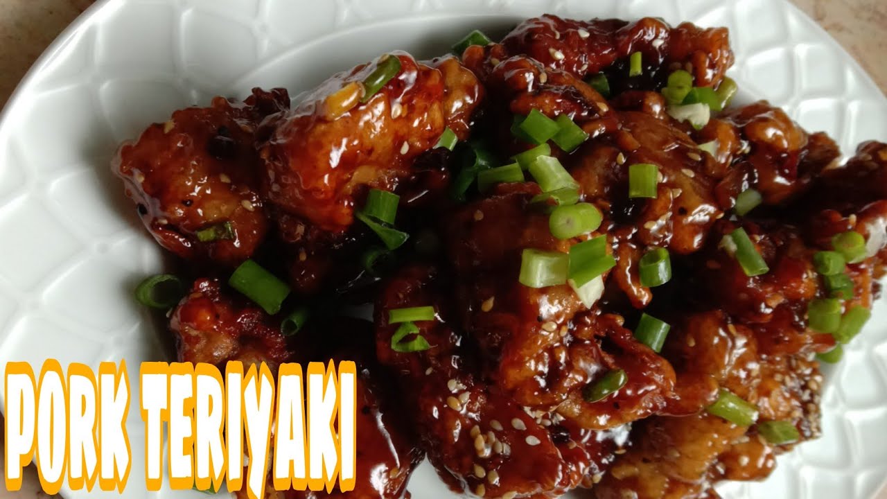 PORK TERIYAKI RECIPE | HOW TO COOK PORK TERIYAKI