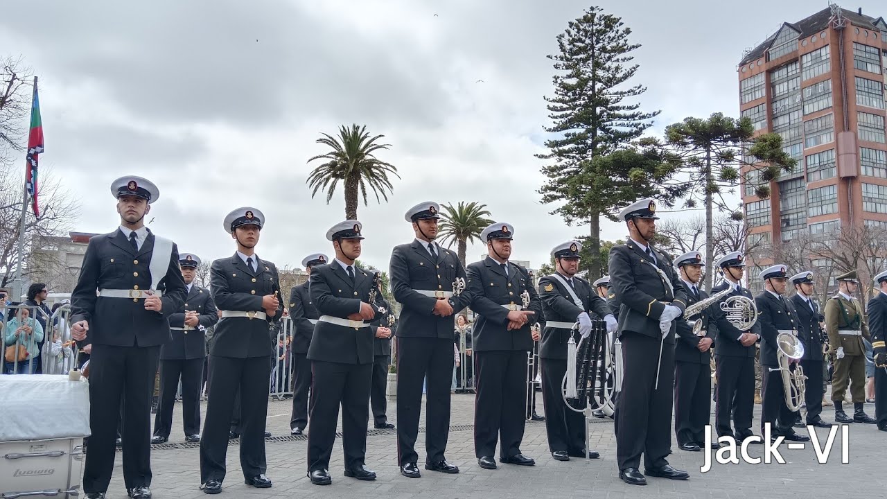 Fiestas Patrias Talcahuano 2024 DESFILE COMPLETO - Escuela de Grumetes y Esucar Grupo Concepción