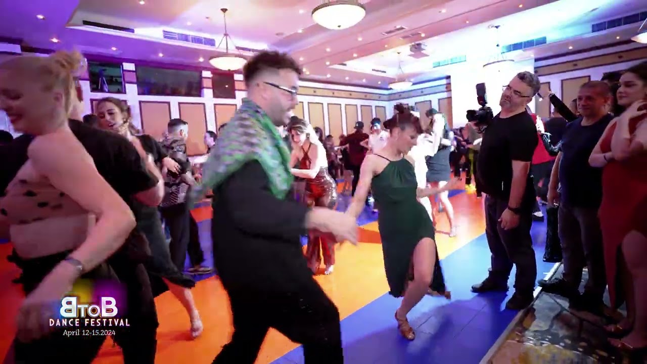 Sara Panero & Dario salsa social dance @BtoBBachataDanceFestival 12-15 April 2024
