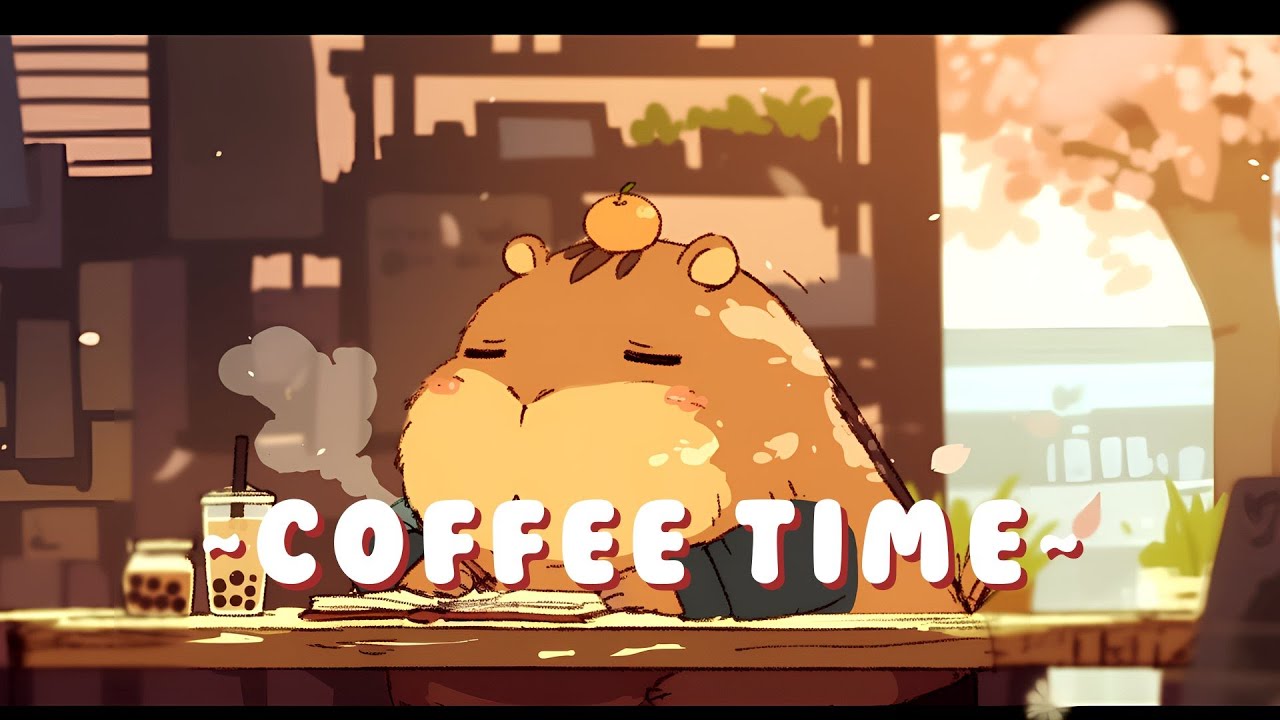 Capybara Music Corner - Chill Jazz Beats to Relax/Study ~ Relaxing Vibes ~ 🦫 🎮 ☕ | Background Music