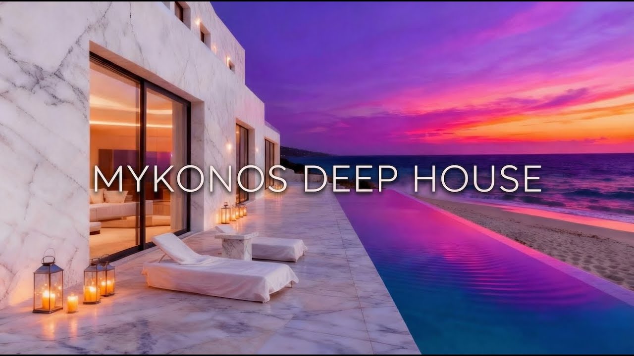 Mykonos Deep House | Sunset Poolside Luxury Vibes