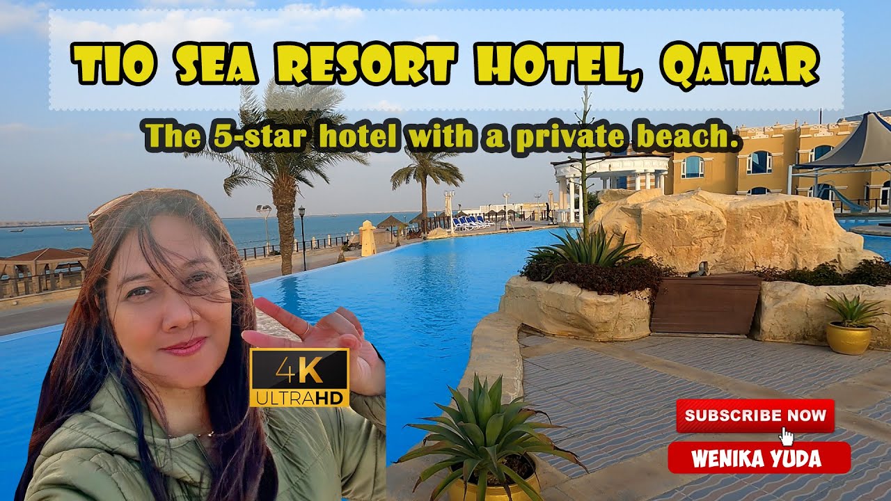 Tio Sea Resort Hotel Qatar, connecting with a private beach.