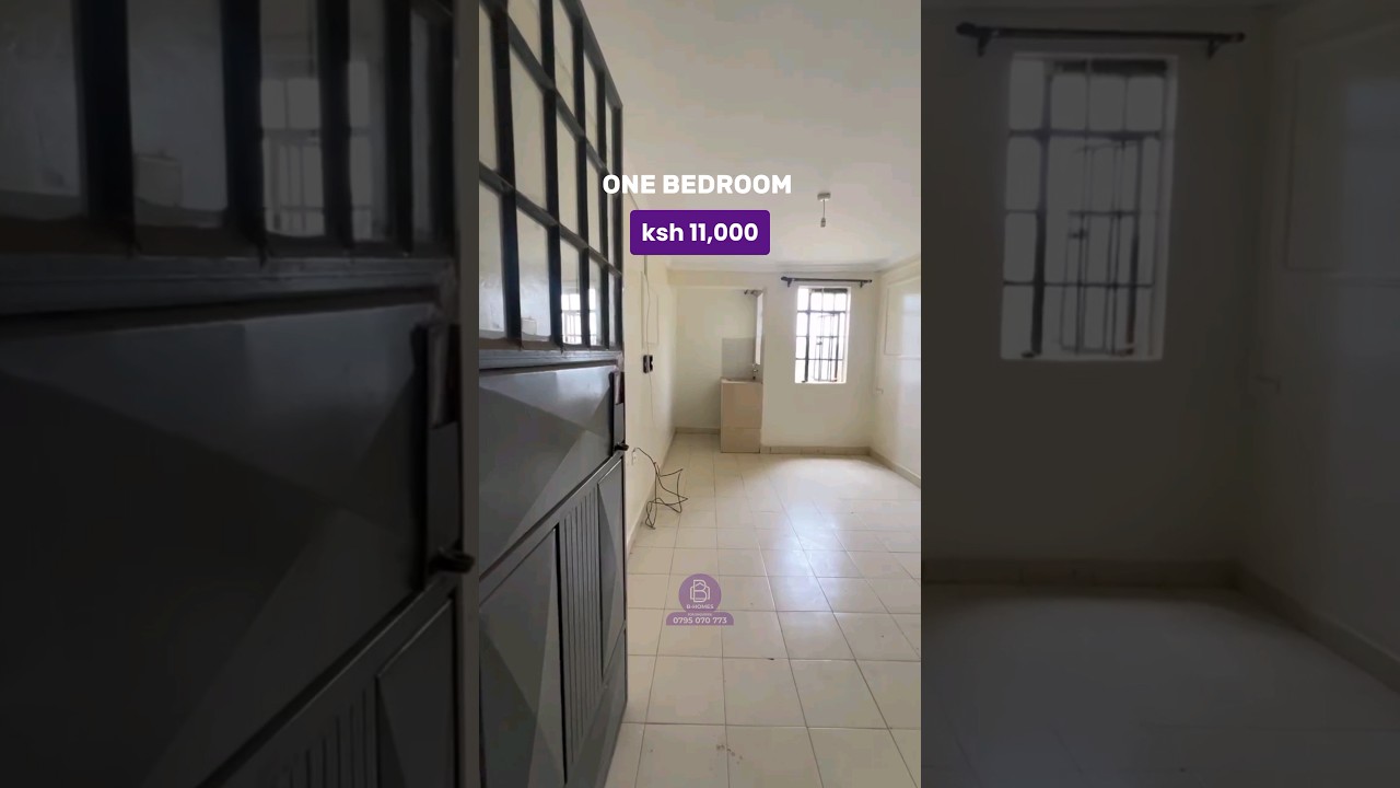 One bedroom apartment to let in Ruiru, Kihunguro #househunting #housetour #onebedroom #kenyahomes