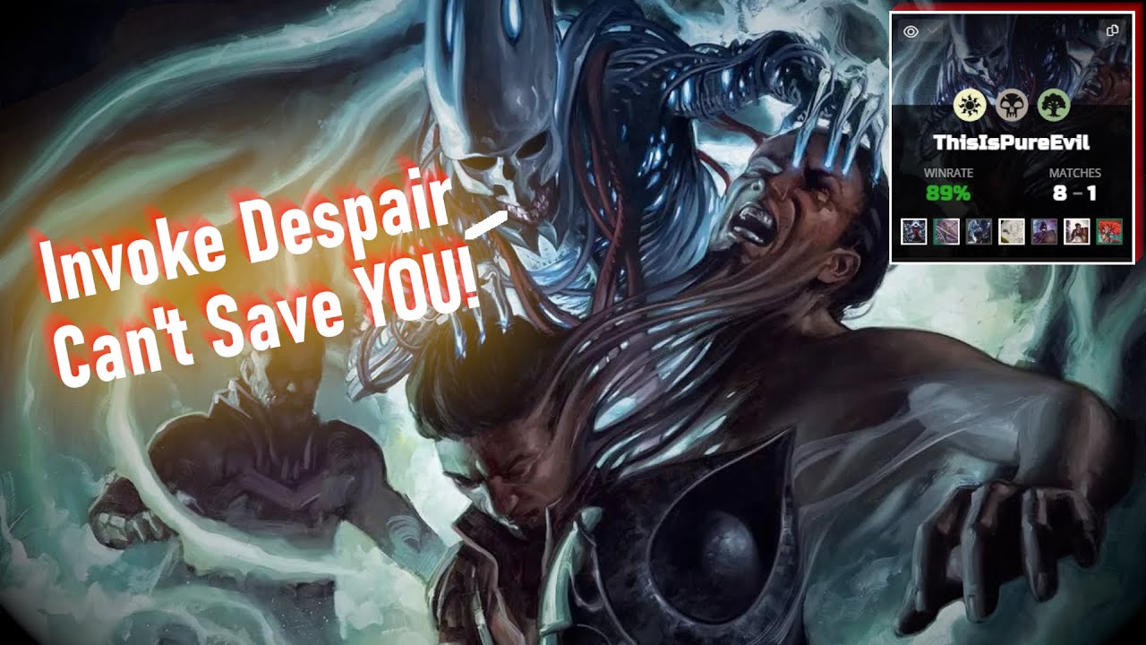 Everybody Scoops to Pure Evil Deck - March of the Machine Standard BO1 Rank - MTG Arena