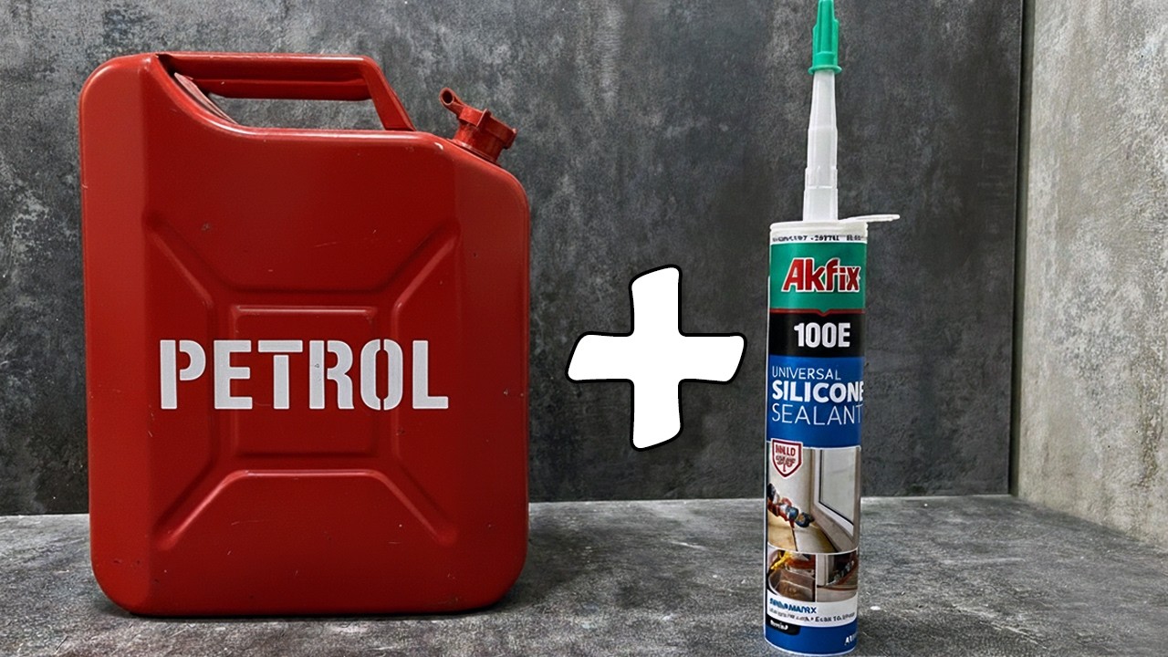Petrol + Sealant = How to Make Liquid Silicone at Home