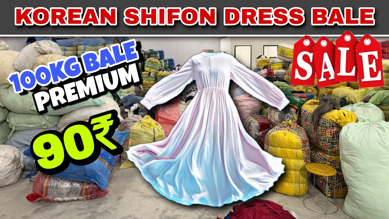 Sirf ₹95 mein Korean Shifon Dresses! 😱 Akula Enterprises Panipat | Korean