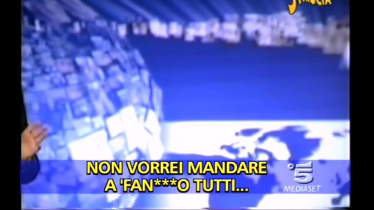 Emilio Fede incazzato