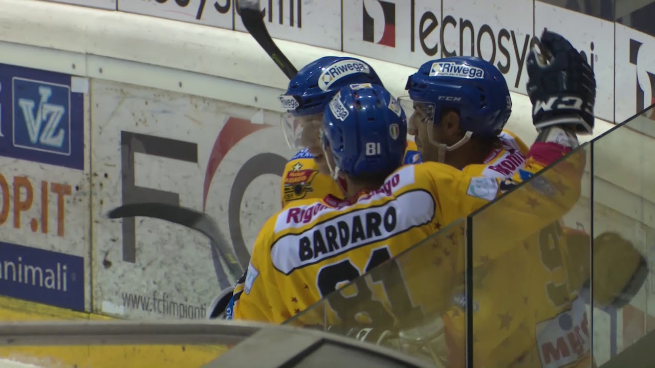 Highlights Asiago Hockey 1935 vs Hockey Milano Rossoblu (3:1) 24/11/18