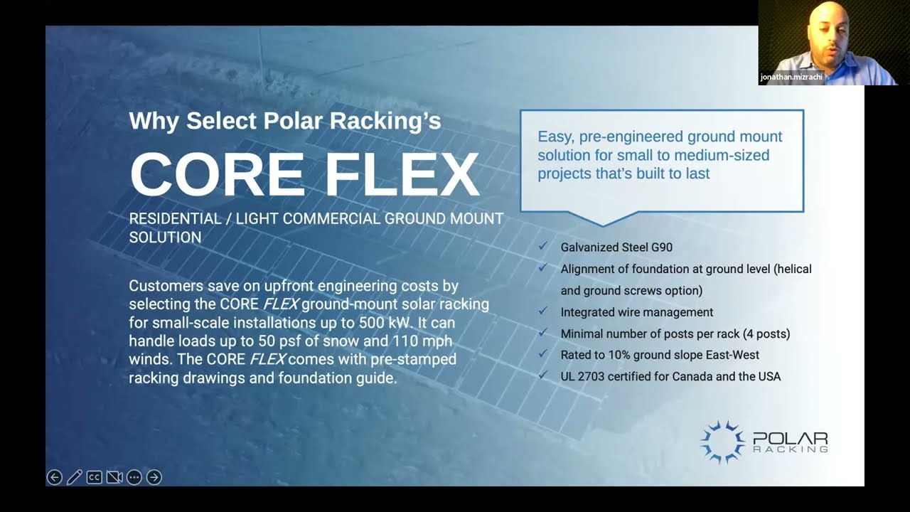 Polar Racking with EECOL Solar for Small Solar Projects