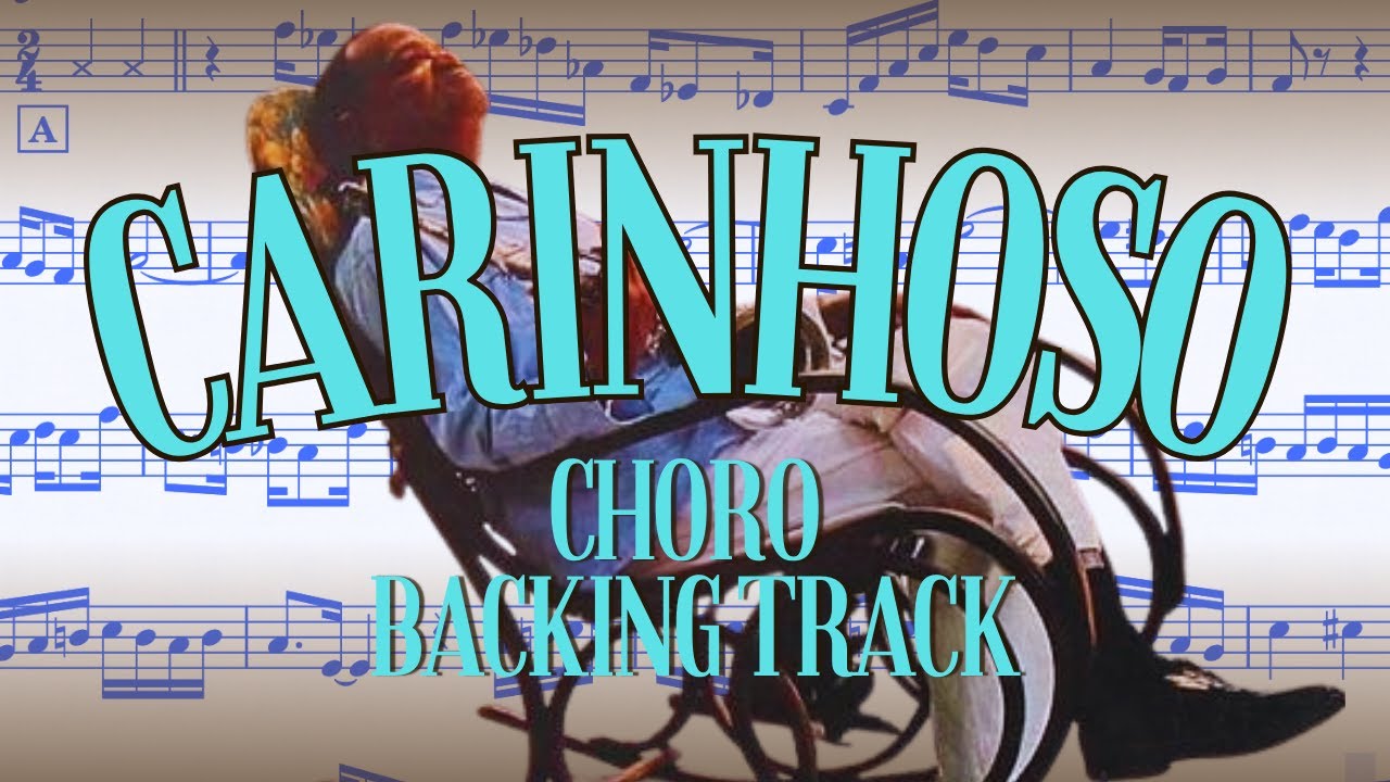 Carinhoso (Para Instrumentos em Bb) Backing track com partitura