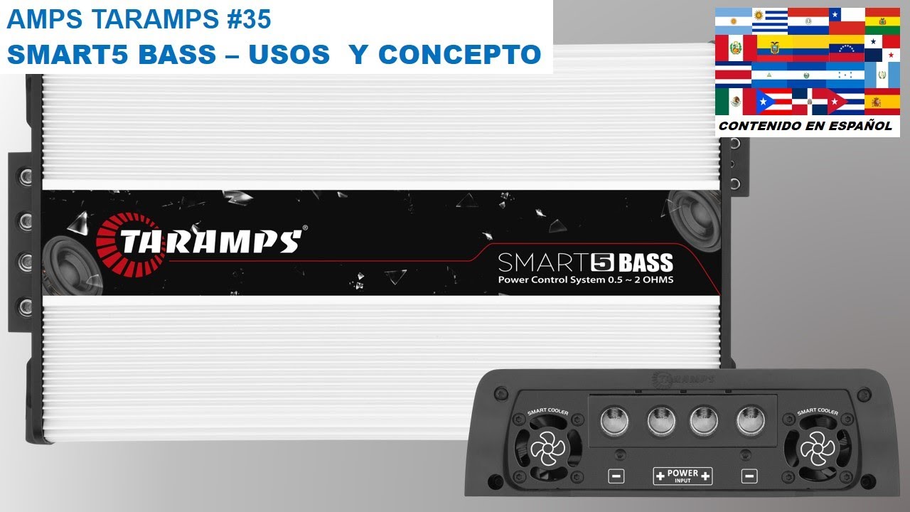 AMPS TARAMPS #35 - USOS Y CONCEPTO - AMPLIFICADOR SMART5 BASS