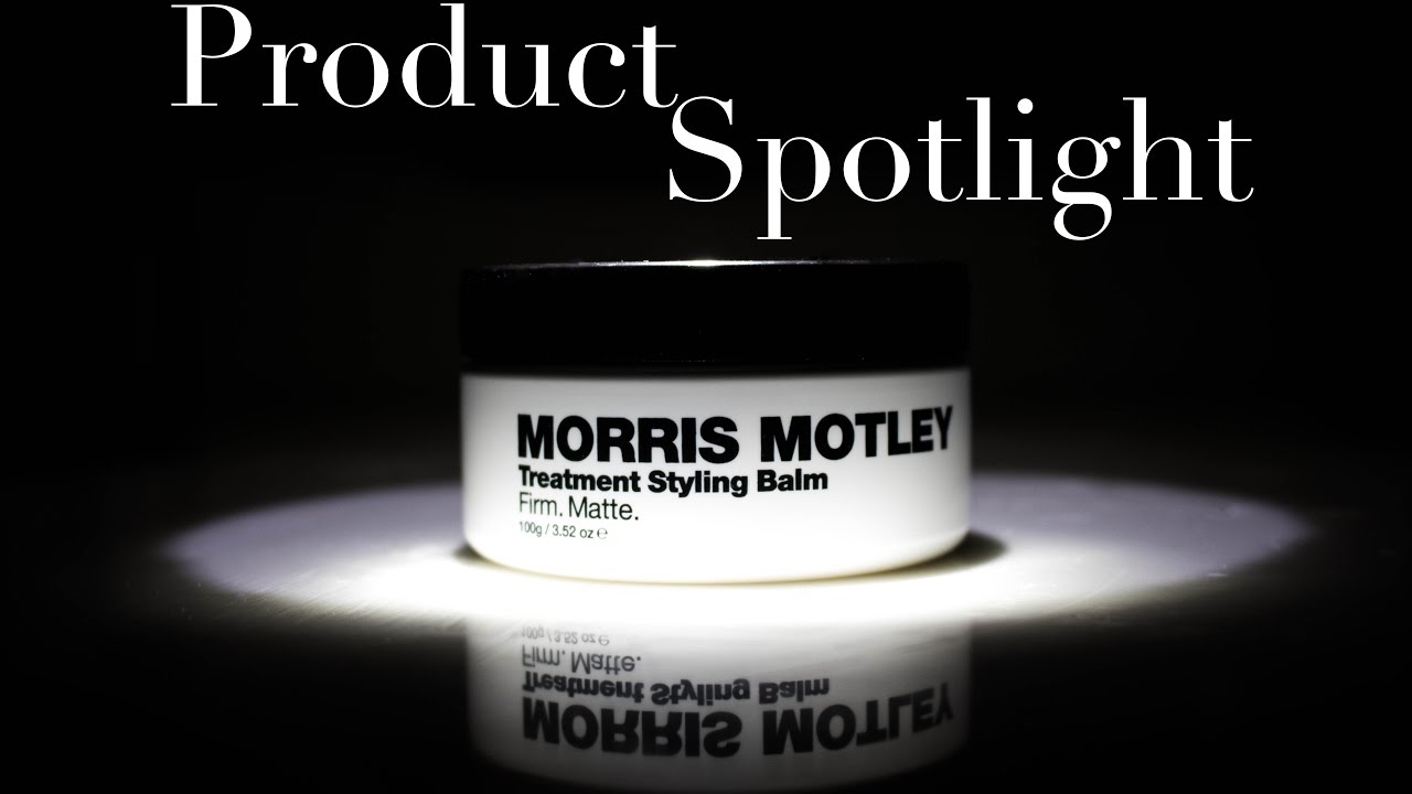 Men's Hair Products : Product Spotlight-Morris Motley Treatment Styling Balm