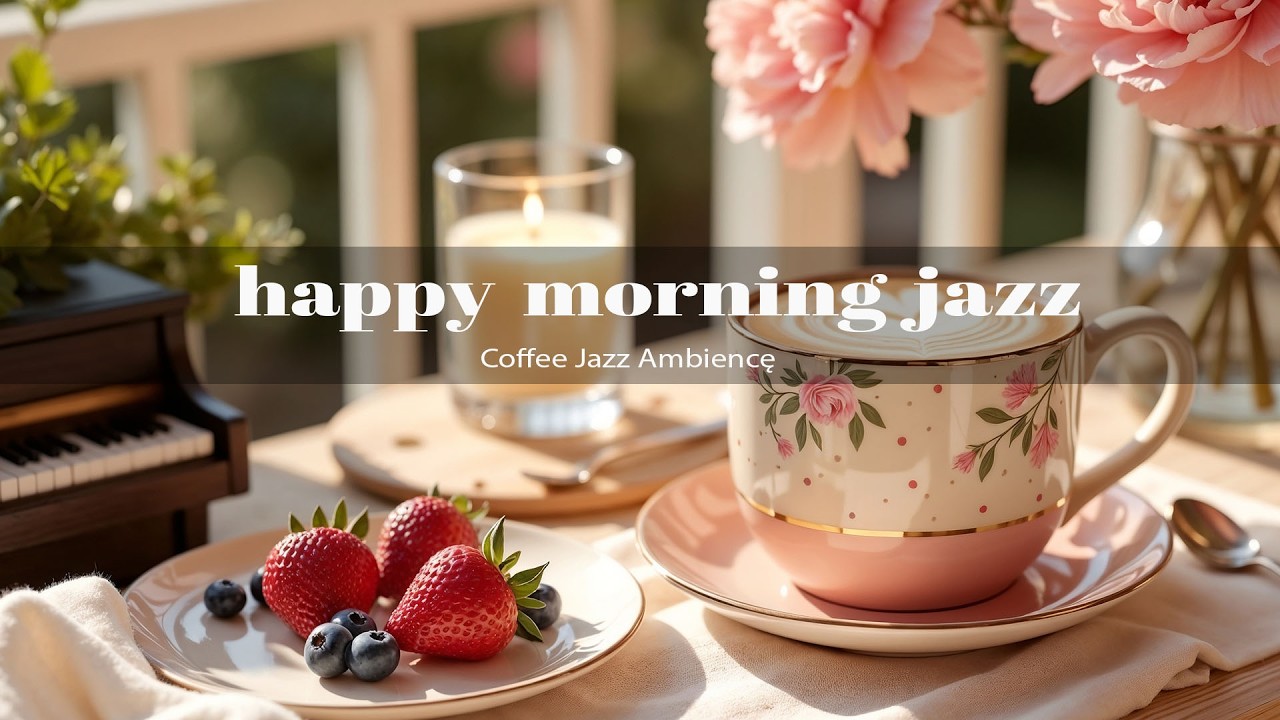 Happy Morning Coffee Bossa Nova -  Soft Jazz for Stress Relief, Anxiety
