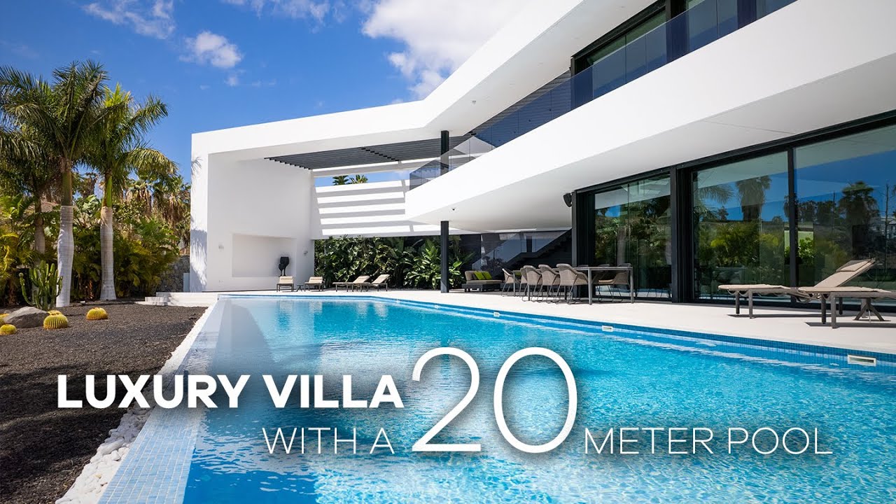 🌟 Luxury Villa with a 20 meter Pool 💦✨ | Tenerife | Canary Islands 🏝️