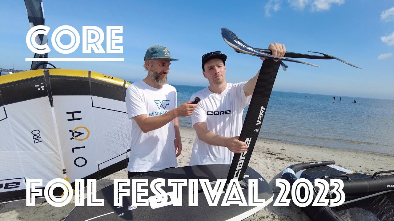 Core Wingfoil Produkte - Foil Festival 2023