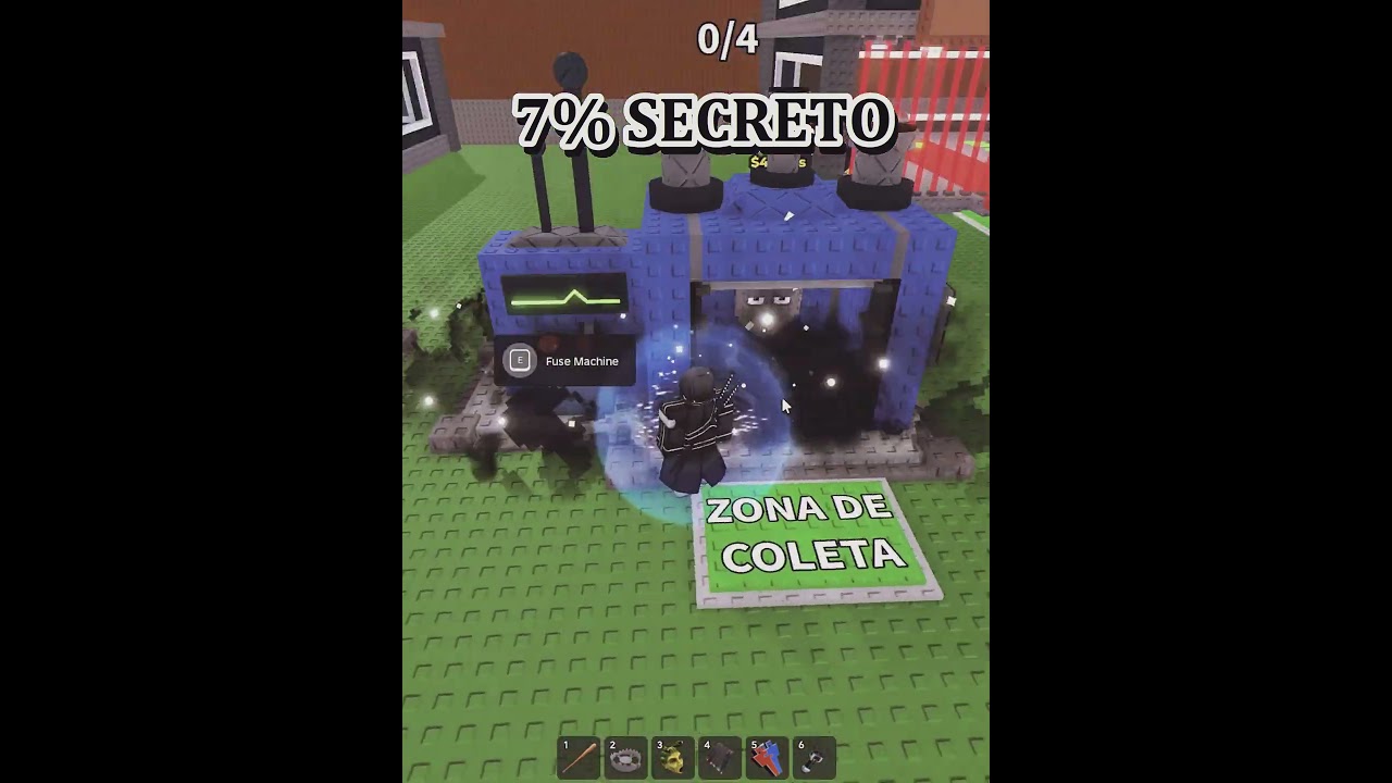 PEGUEI O NOVO SECRETO DO ROUBE UM BRAINROT NA M&Aacute;QUINA DE FUS&Atilde;O! #roblox #roubeumbrainrot