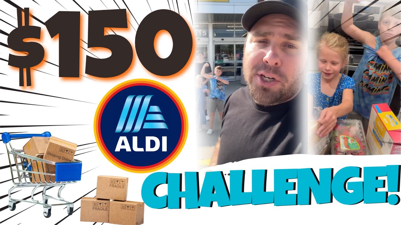 Kids shop for GROCERIES at ALDI!!! 👀🔥🙌