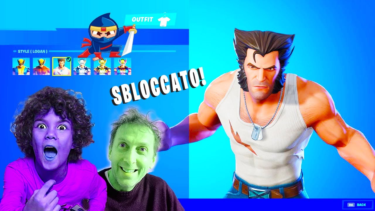 SBLOCCO SKIN LOGAN su FORTNITE con L' INCUBO REALE