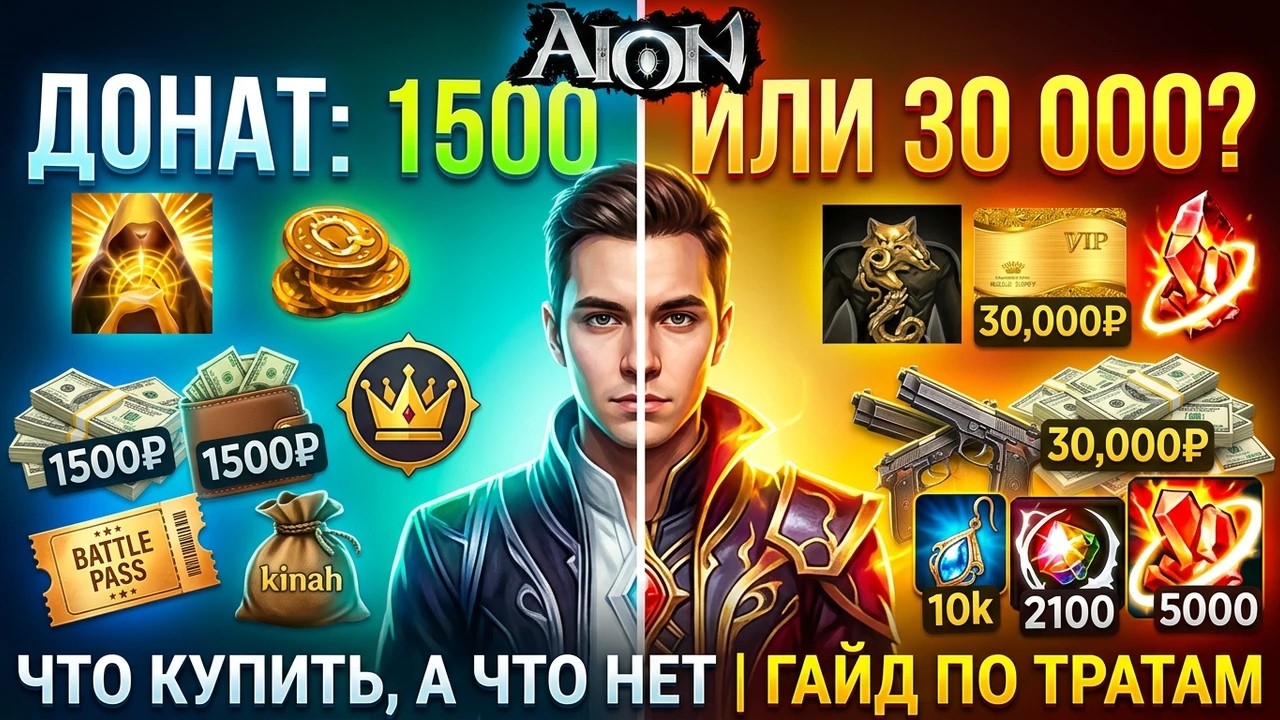 💰 Сколько стоит донат в Aion Classic? От 1500 до 30 000 рублей — разбор трат с умом