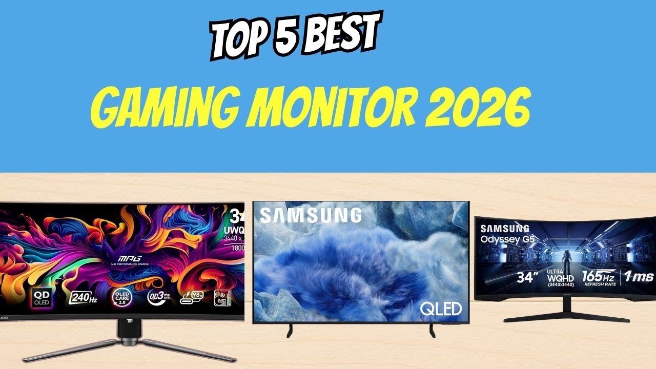 Top Gaming & Ultra-Wide Monitors 2026 – Don’t Buy Before Watching This!