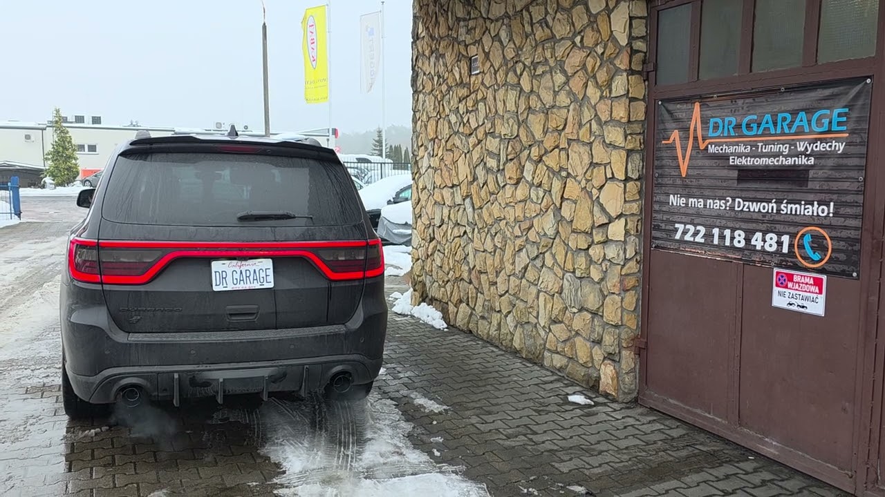 Dodge Durango 3.6 V6 wydech aktywny (active exhaust) by DR Garage