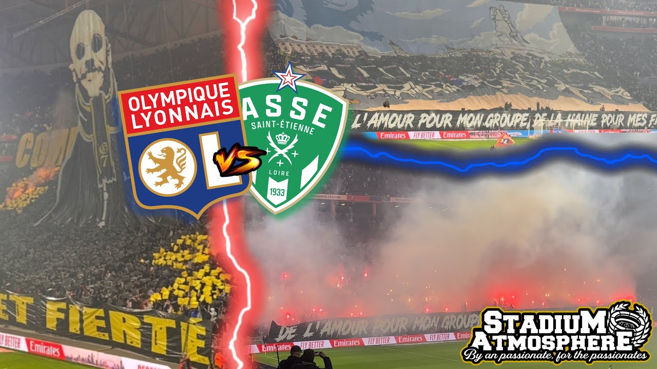 StadiumVlog Dans le Derby le plus chaud de France : Lyon - Saint Étienne (10.11.24).