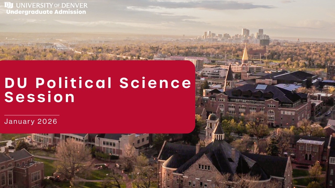 Virtual Open House 2026 | Political Science