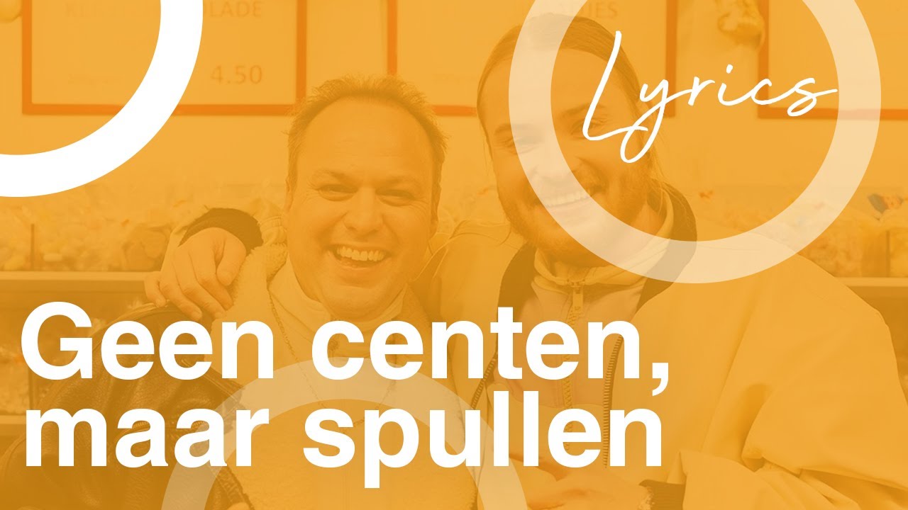 Donnie & Frans Bauer - Geen Centen Maar Spullen (Lyrics)