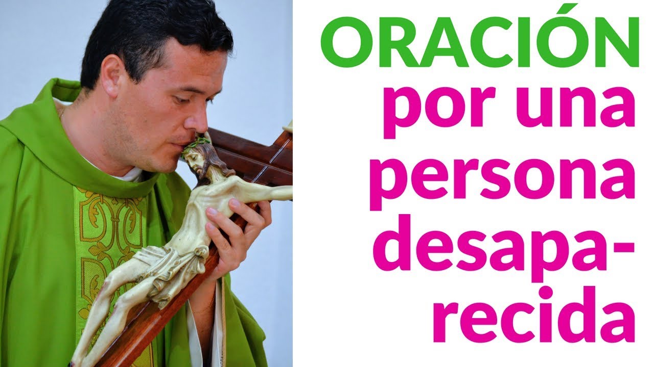 Oración por una persona desaparecida