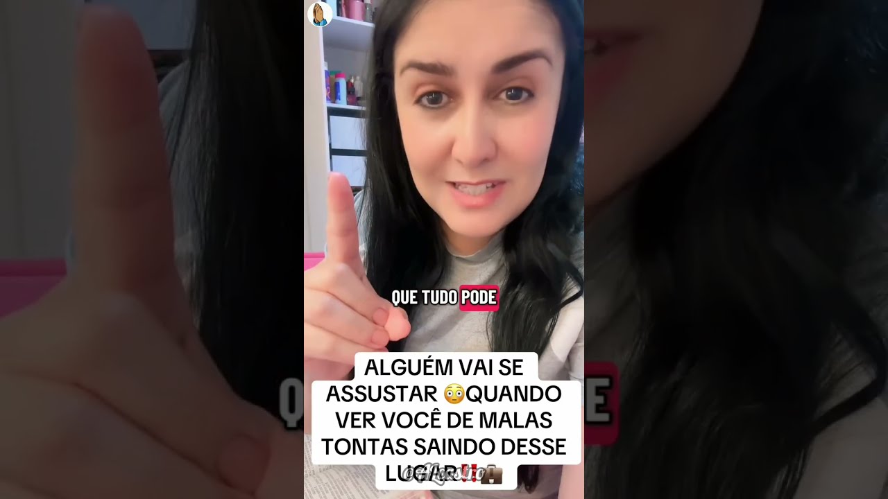 🚨 ALGUÉM VAI SE ASSUSTAR QUANDO VER VOCÊ DE MALAS PRONTA SAINDO DESSE LUGAR 