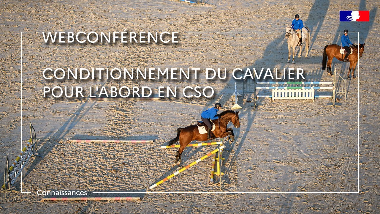 Conditionnement du cavalier pour l'abord en CSO - Guy-Noël Cadet