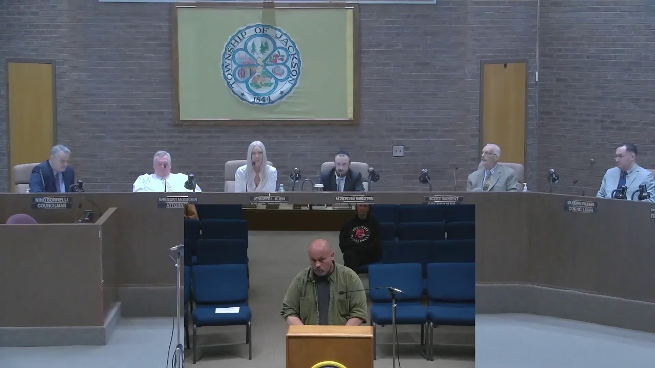 Jackson Township Council Meeting 03112025