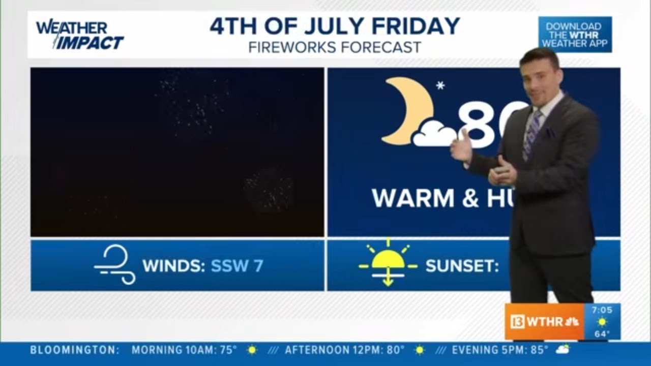 Previewing 4th of July forecast in central Indiana | 13Weather Extended Forecast